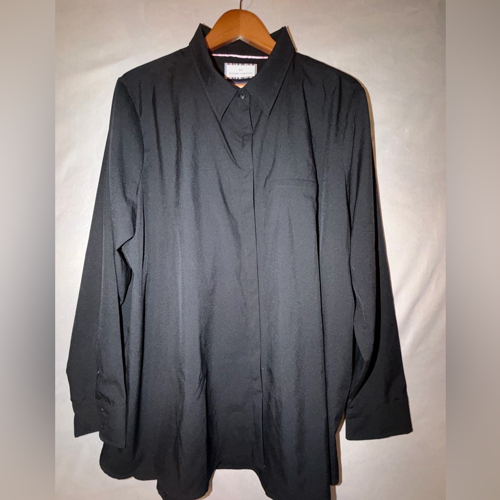 Elegant Black Women's Blouse
